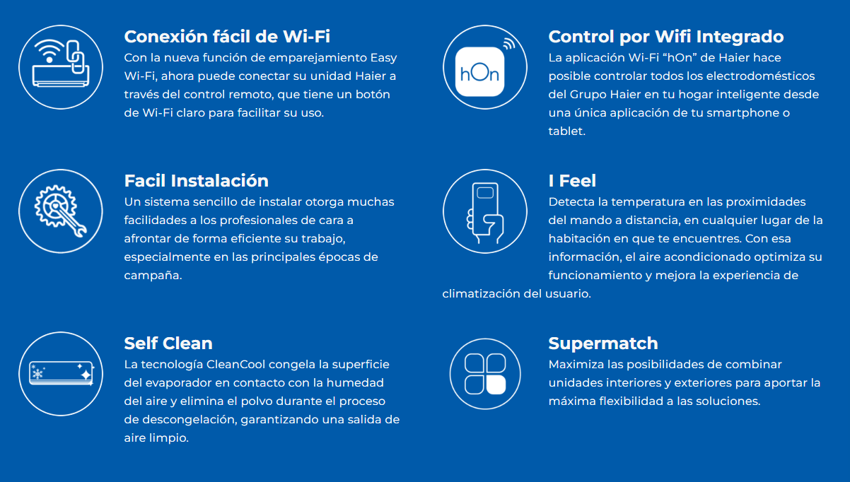 Prestaciones y características